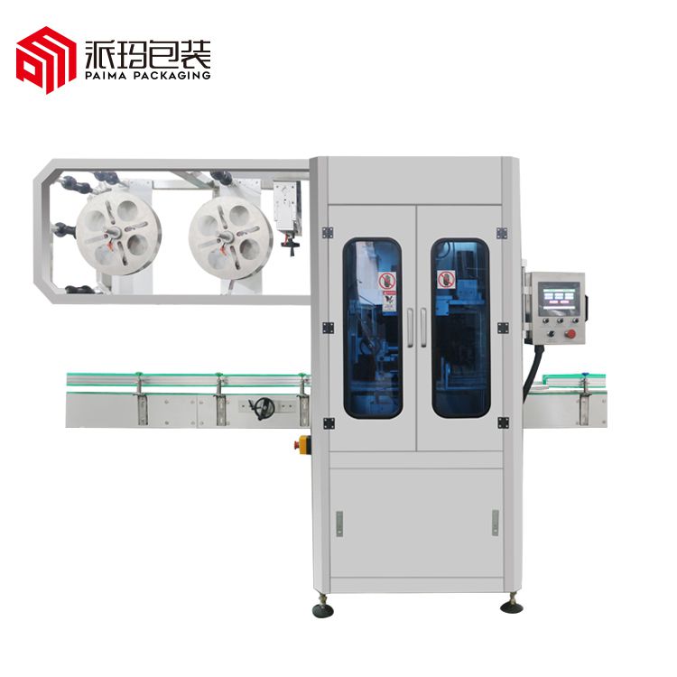 Automatic Tin/Can Sleeve Labeling Machine