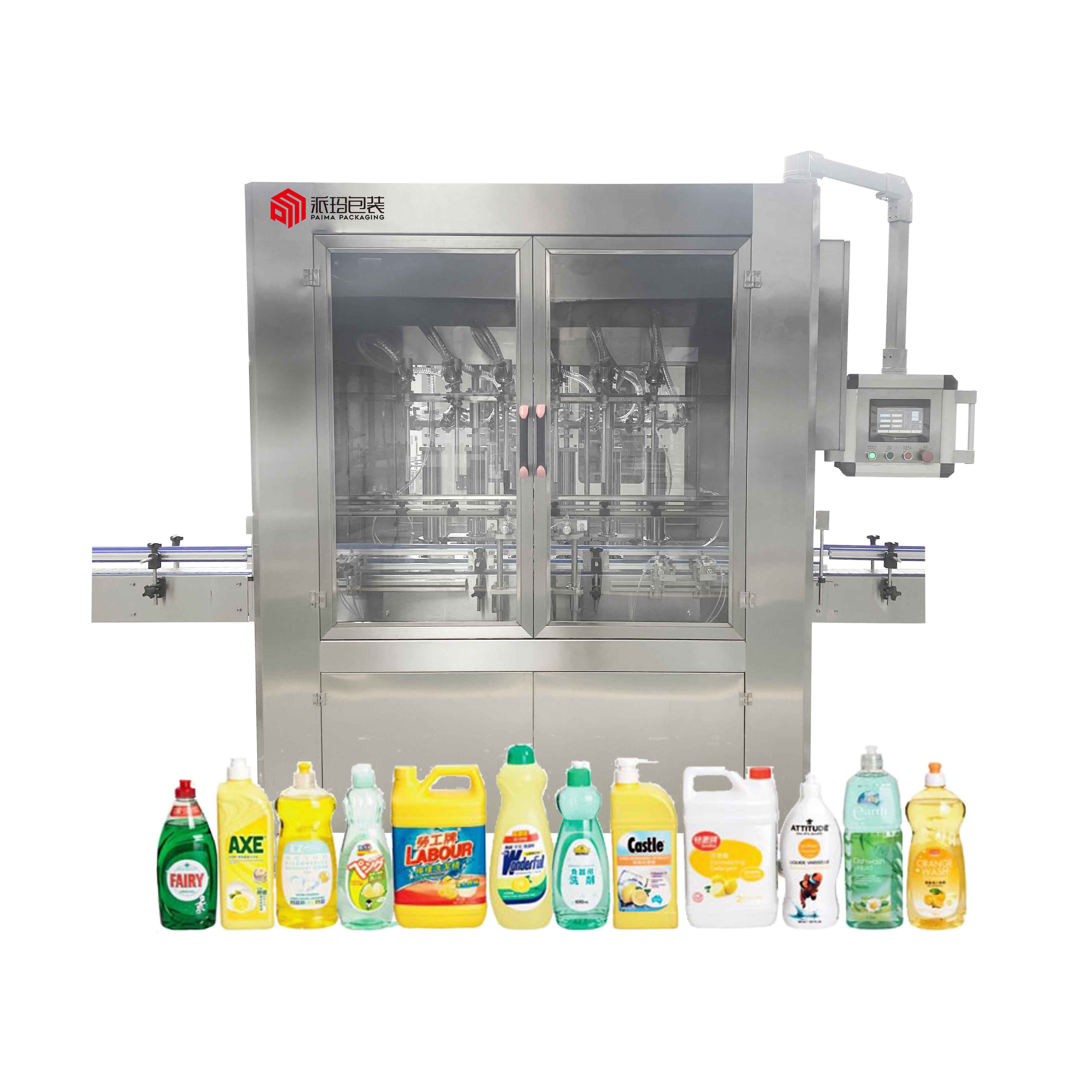 Linear Type automatic detergent Filling Machines 