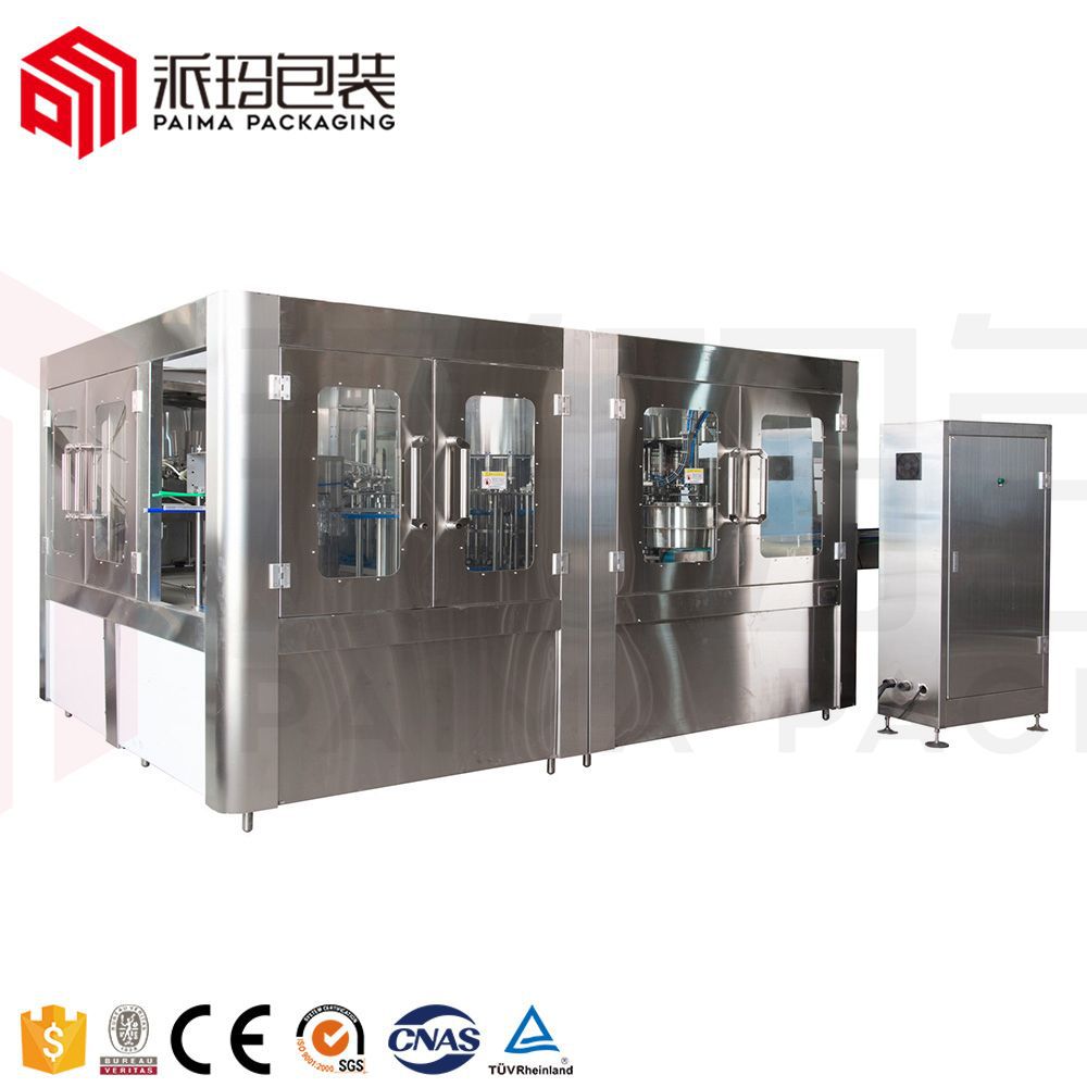 3 in 1 rotary type automatic pure water filling machine