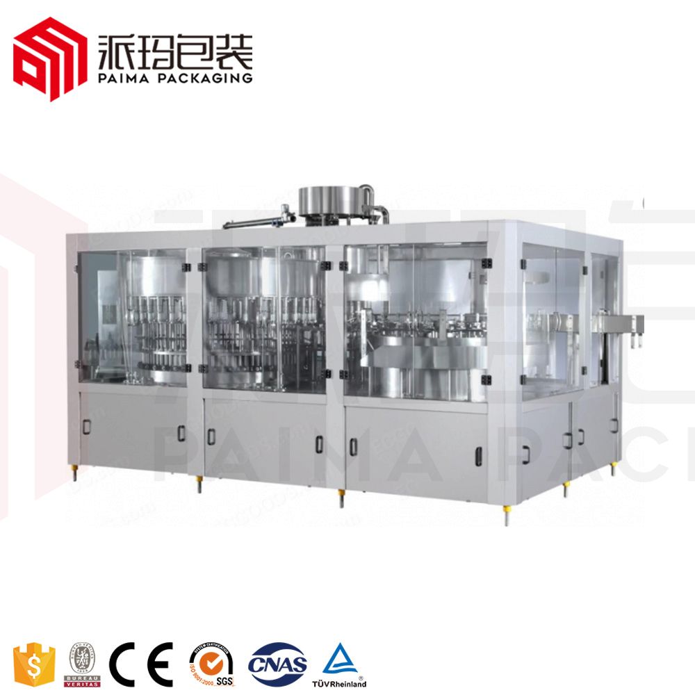  Tea Beverage Milk Energy Drink Hot Fill Squeezed Concentrated Fruit Juice Filling Machine 