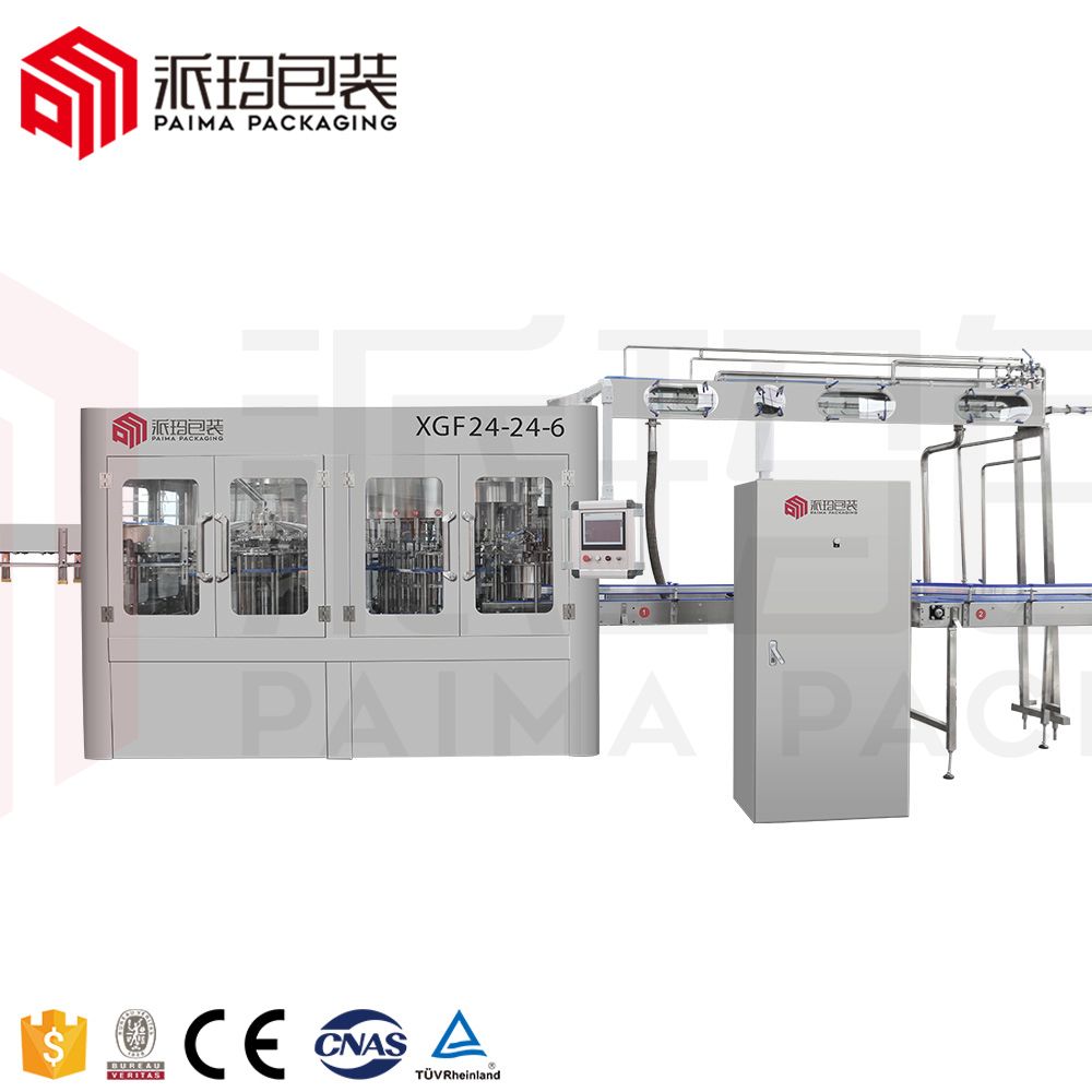 Complete pure water filling plant bottled water bottling machine full production line 