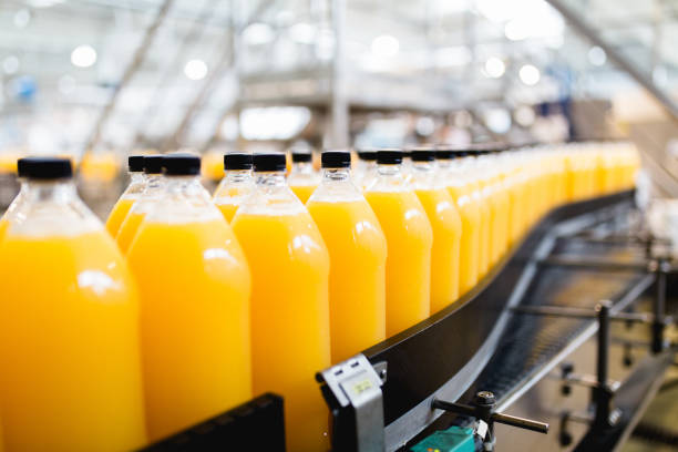 Process flow of juice beverage production equipment